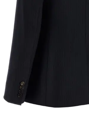 'Pucci' blazer 99% virgin wool 1% elastane MAX MARA STUDIO Blue