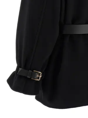 'Pausa' coat Fall Winter 2025/2026 MAX MARA STUDIO Black