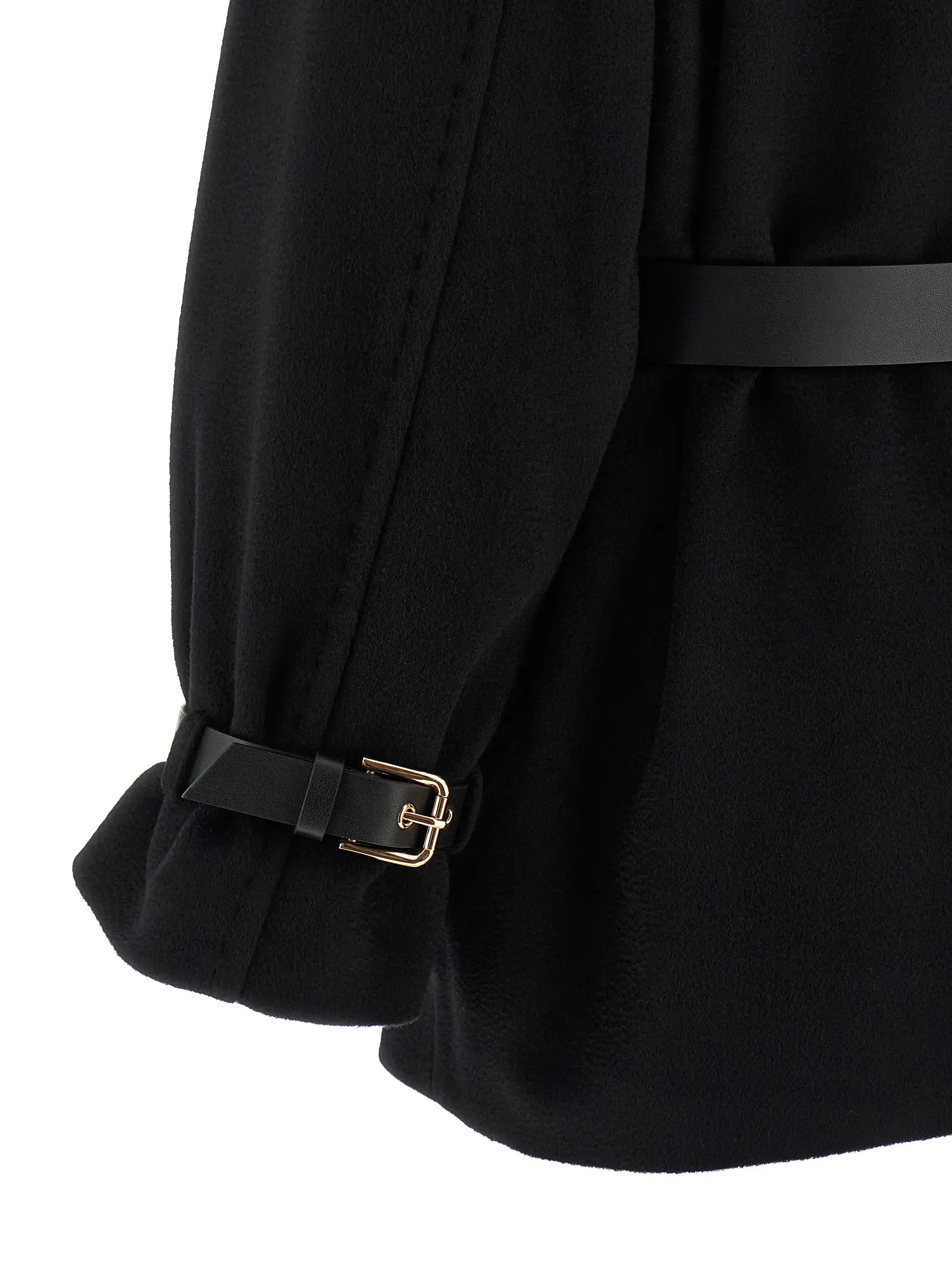 Пальто Pausa Max Mara Studio Чорне 5 'Pausa' coat Fall Winter 2025/2026 MAX MARA STUDIO Black