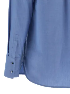 'Staffa' shirt 100% cotton MAX MARA STUDIO Light Blue