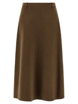 'Gloria' skirt MAX MARA 'S Brown