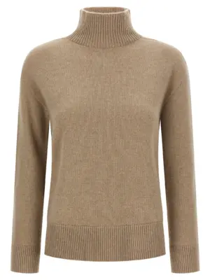'Quercia' turtleneck sweater MAX MARA 'S Beige