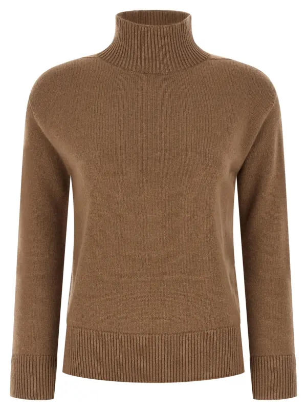 'Quercia' turtleneck sweater MAX MARA 'S Brown