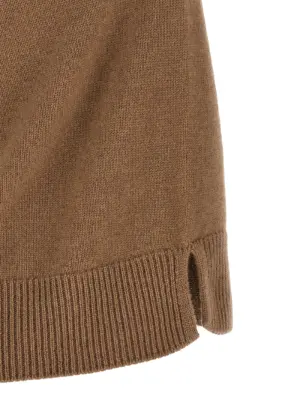 'Quercia' turtleneck sweater 100% cashmere MAX MARA 'S Brown