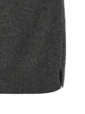 'Quercia' turtleneck sweater 100% cashmere MAX MARA 'S Gray