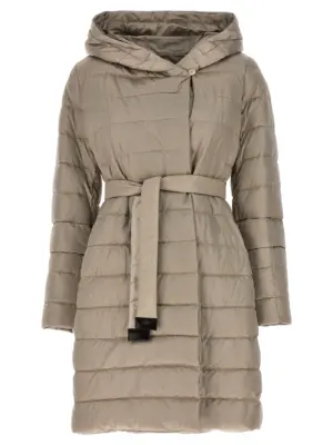 'Novef' reversible down jacket MAX MARA THE CUBE Beige