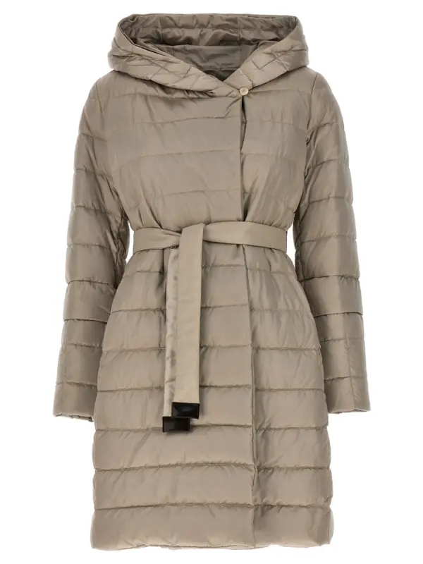 'Novef' reversible down jacket MAX MARA THE CUBE Beige