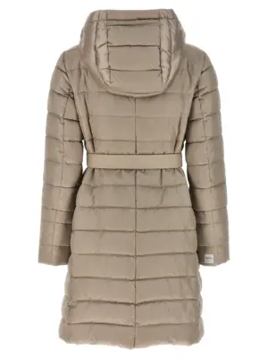 'Novef' reversible down jacket Woman MAX MARA THE CUBE Beige