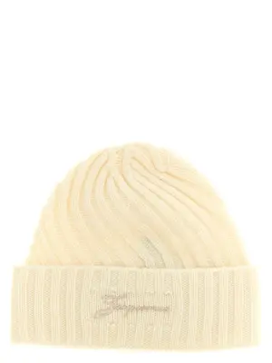 'Le Bonnet Tourni' cap JACQUEMUS White