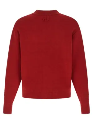 'Le Cardigan Doppio' cardigan 25HCDM00292CK00185040 JACQUEMUS Red