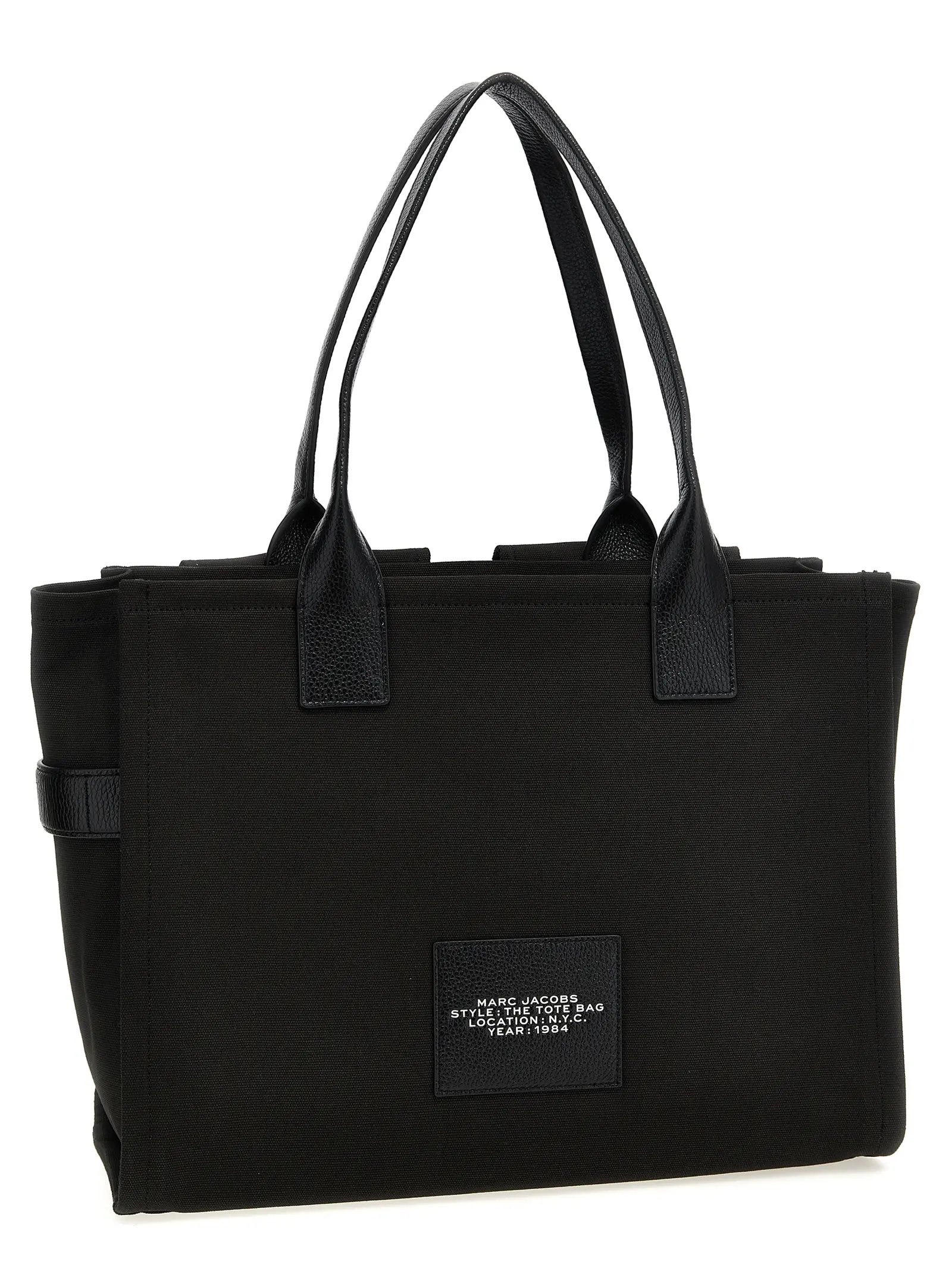 Велика сумка шопер The Cargo Canvas Large Tote Marc Jacobs Чорна 2 'The Cargo Canvas Large Tote' shopping bag 2S4HTT005H03001 MARC JACOBS Black