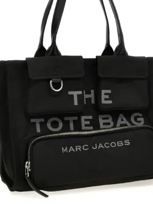 'The Cargo Canvas Large Tote' shopping bag Woman MARC JACOBS Black