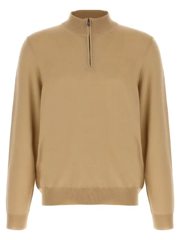 'Ebenji' sweater HUGO BOSS Beige