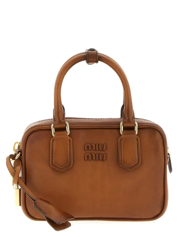 'Beau' small handbag MIU MIU Brown