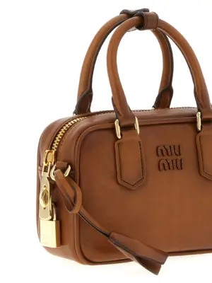 'Beau' small handbag Woman MIU MIU Brown