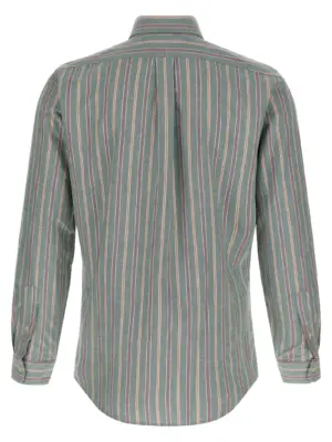 Button-down striped shirt 710P00630003 POLO RALPH LAUREN Green