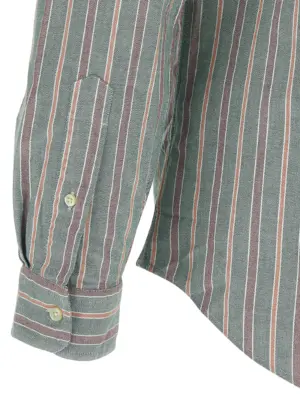 Button-down striped shirt 100% cotton POLO RALPH LAUREN Green