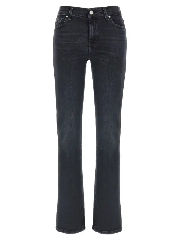 'Bootcut' jeans 7 FOR ALL MANKIND Black