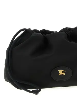 'Knight Stamp' pouch Woman BURBERRY Black