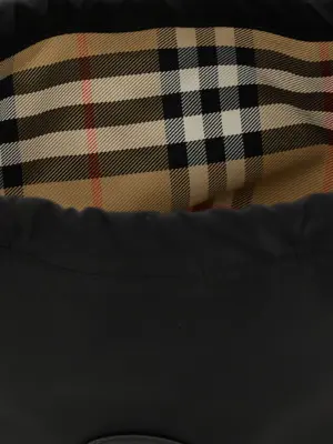 'Knight Stamp' pouch 100% polyamide BURBERRY Black