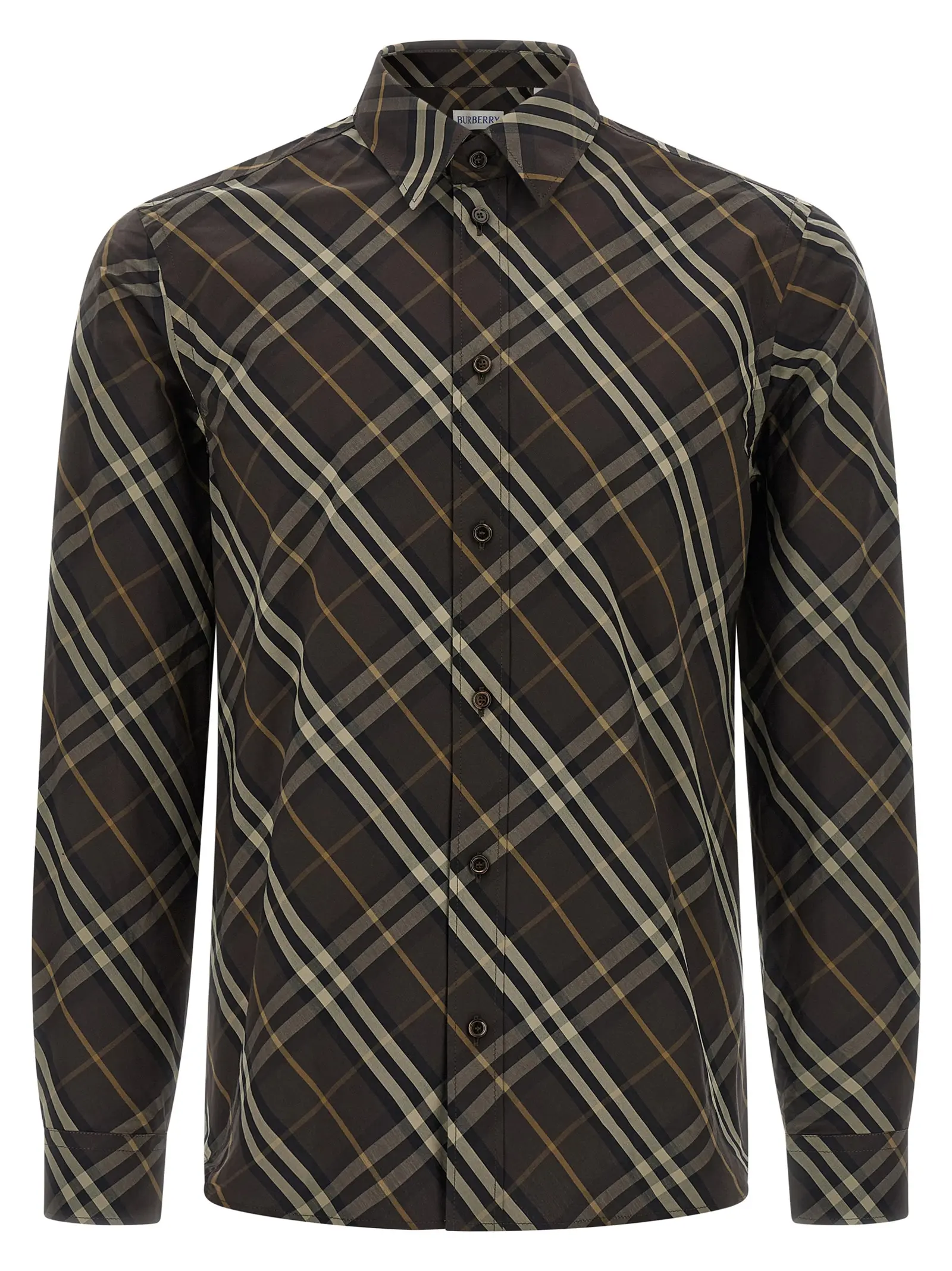 Сорочка Robert Burberry Коричнева 1 'Robert' shirt BURBERRY Brown