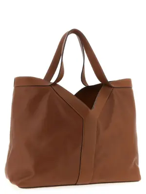 'Y' large shopping bag 820672AAEC36359 SAINT LAURENT Brown