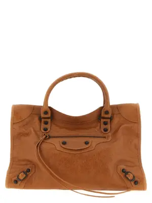 'Le City Bag M' handbag BALENCIAGA Brown