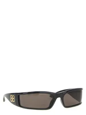 'Sunset Rectangle' sunglasses 837802T00071000 BALENCIAGA Black
