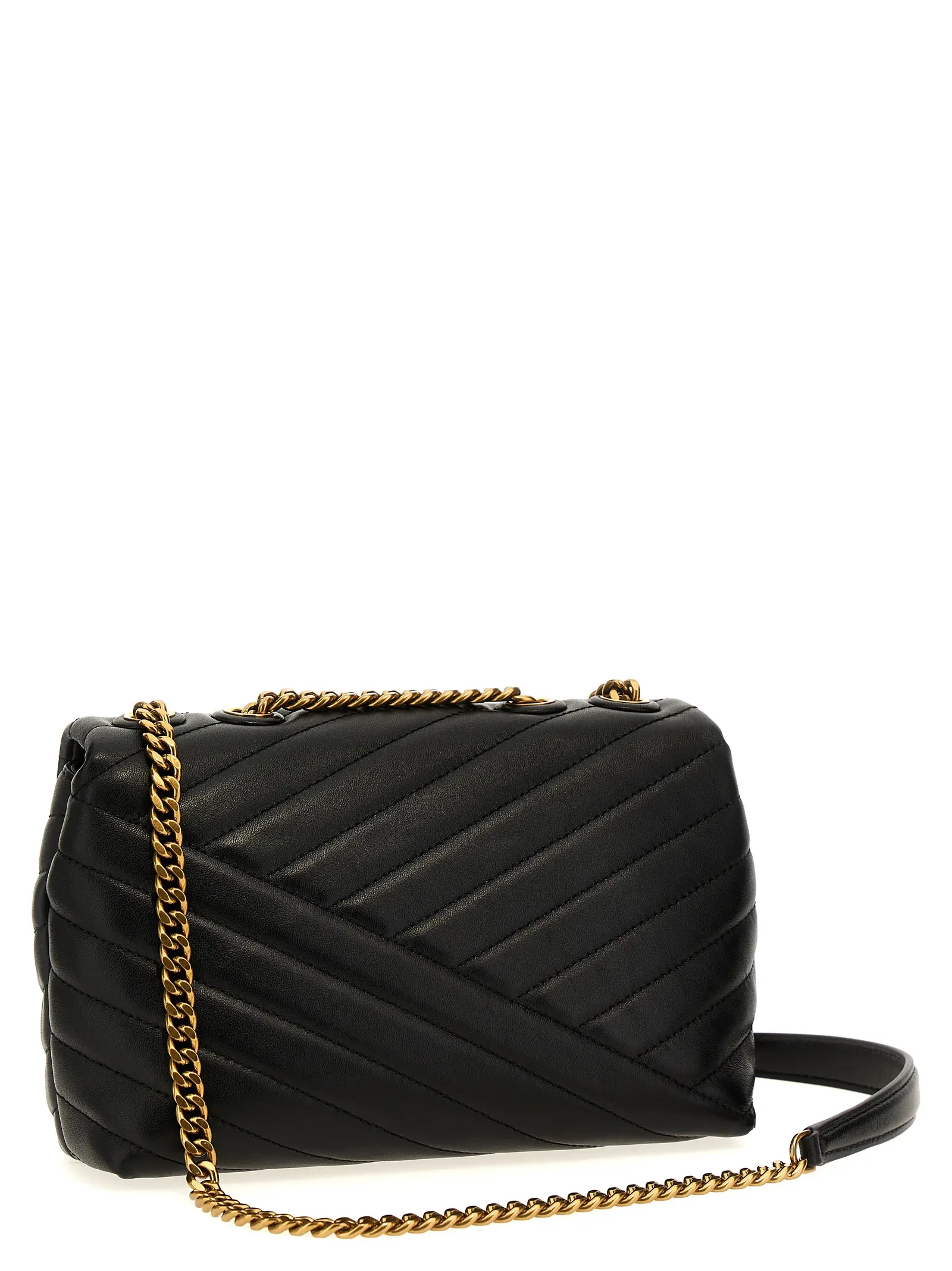 Мала сумка через плече Tory Burch Kira Чорна 2 'Kira' small shoulder bag 90452001 TORY BURCH Black