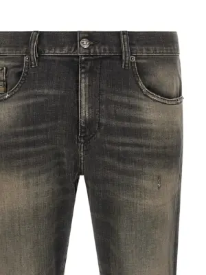 'D-Strukt' jeans Man DIESEL Black