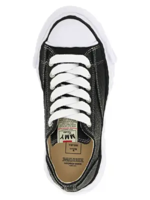 'Peterson23' sneakers 100% cow leather (Bos Taurus) MAISON MIHARA YASUHIRO White/Black