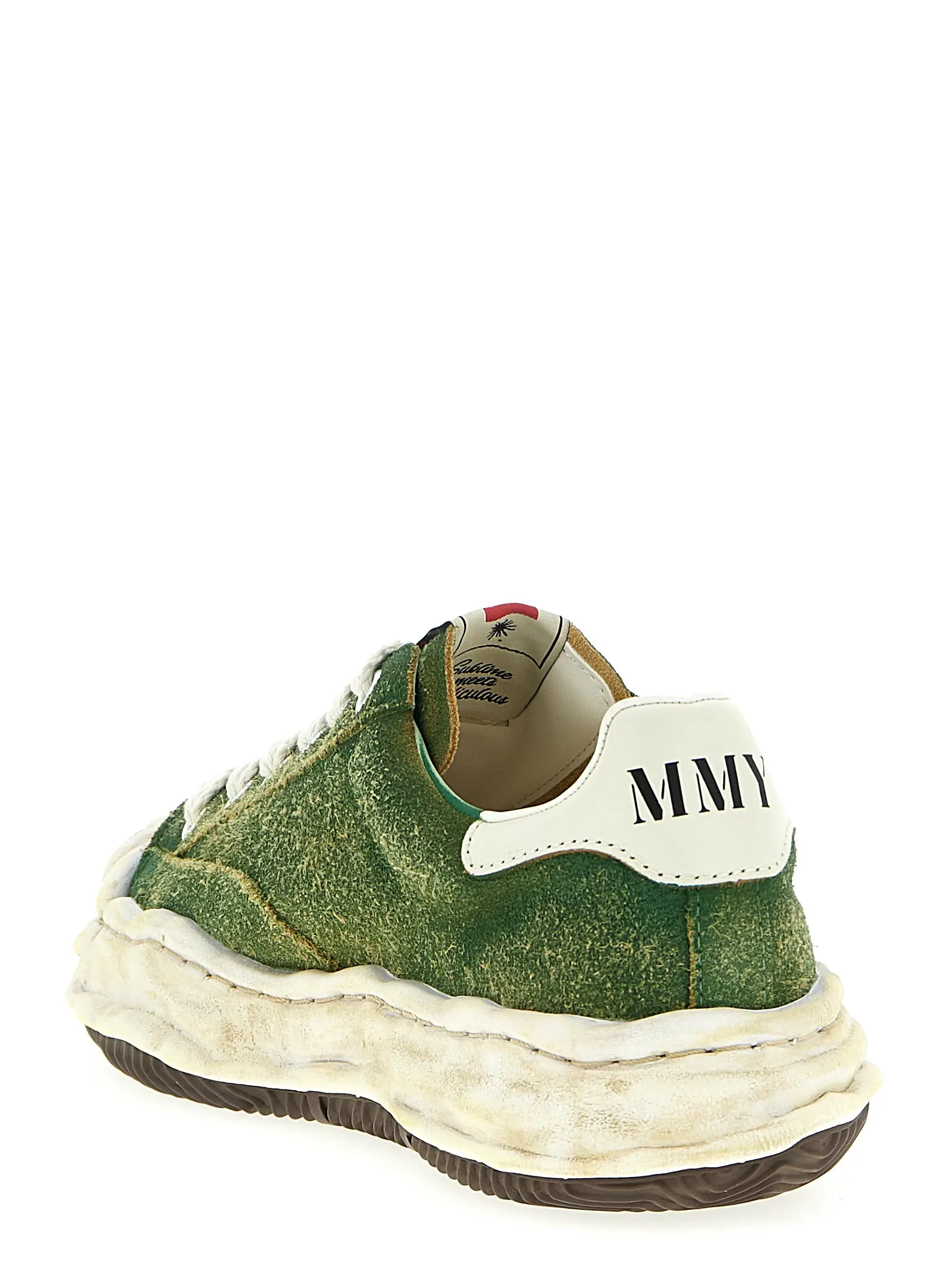 Кросівки Blakey Maison Mihara Yasuhiro Зелені 3 'Blakey' sneakers Man MAISON MIHARA YASUHIRO Green