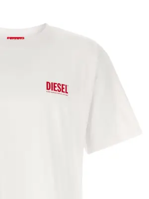 'T-Boxt-Bisk' T-shirt Man DIESEL White