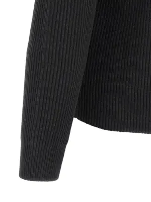 Ultra-fine wool cardigan 100% wool AURALEE Black