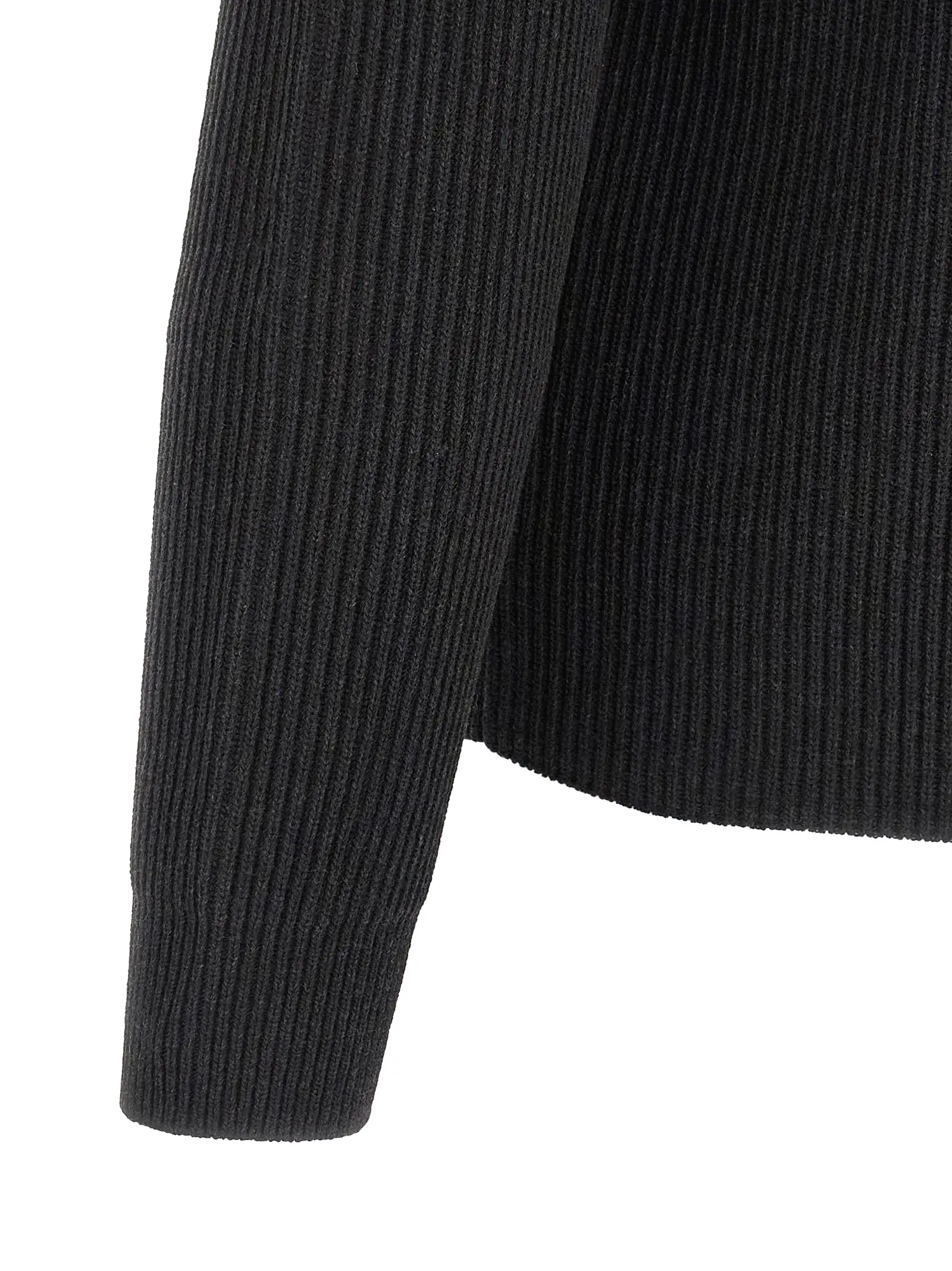 Кардиган Ultra-fine wool Auralee Чорний 4 Ultra-fine wool cardigan 100% wool AURALEE Black