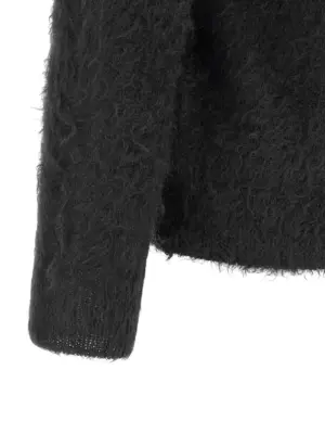 Polo Super Kid Mohair 60% mohair 40% wool AURALEE Black