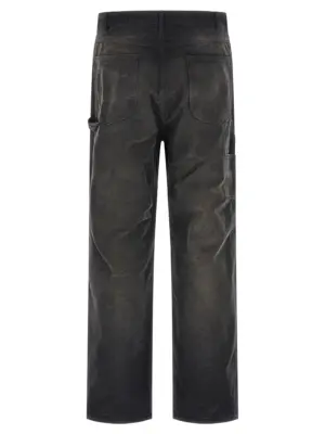 Workwear pants A25AP03CDFADEDBLACK AURALEE Black