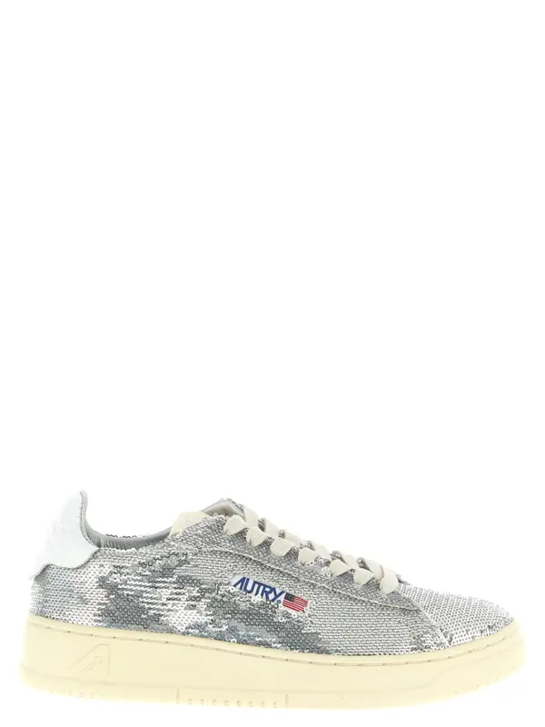 'Dallas' capsule 'Bloom' sneakers AUTRY Silver
