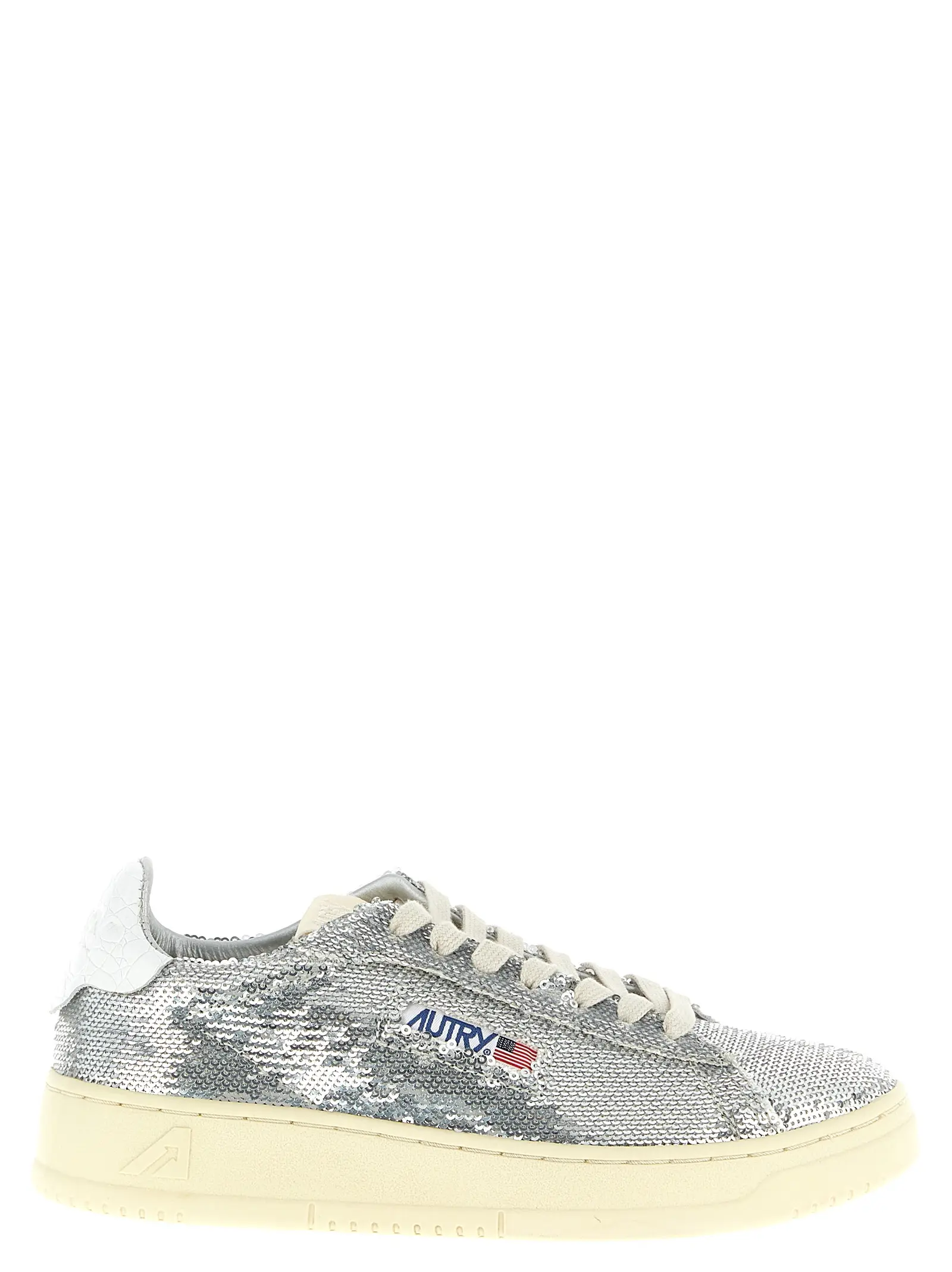 Кросівки Dallas capsule Bloom Autry Срібні 1 'Dallas' capsule 'Bloom' sneakers AUTRY Silver
