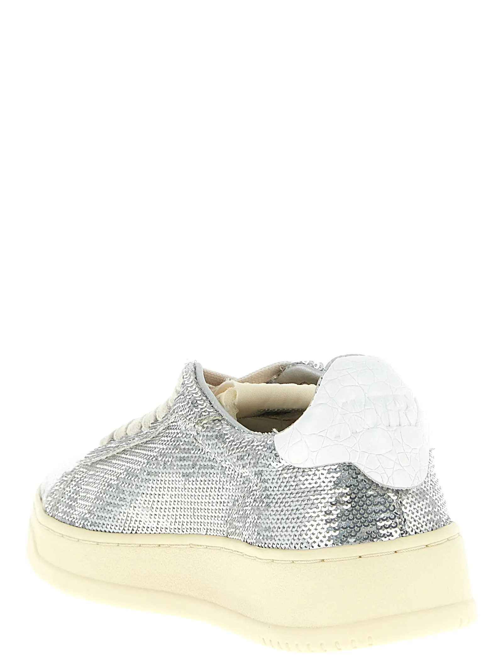 Кросівки Dallas capsule Bloom Autry Срібні 3 'Dallas' capsule 'Bloom' sneakers Woman AUTRY Silver