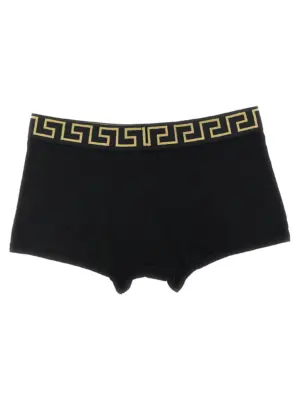 'Greca' 3-pack boxer set AU103261A10011A80G VERSACE Black