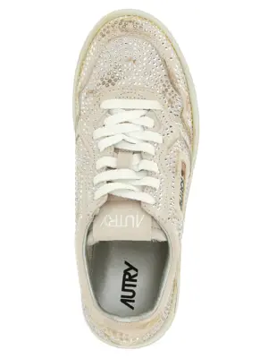 'Medalist' capsule 'Bloom' sneakers 100% cow leather (Bos Taurus) AUTRY Beige