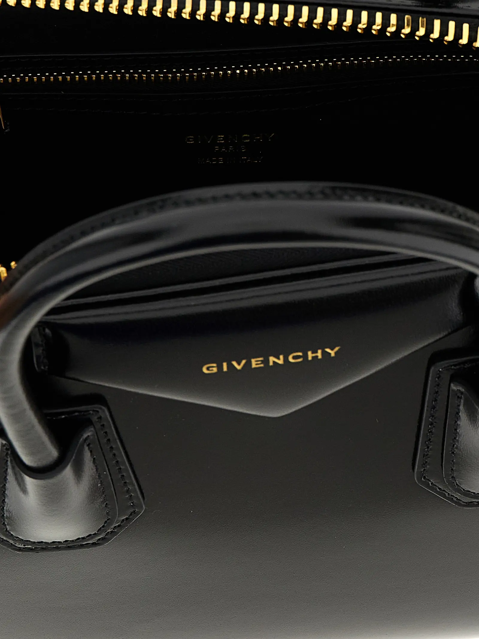 Мала сумка Antigona Givenchy Чорна 4 'Antigona' small handbag 100% calfskin leather (Bos Taurus) GIVENCHY Black