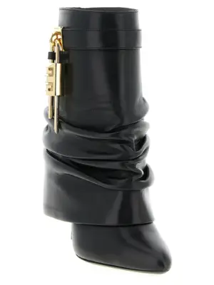 'Shark Lock Stiletto' ankle boots Woman GIVENCHY Black