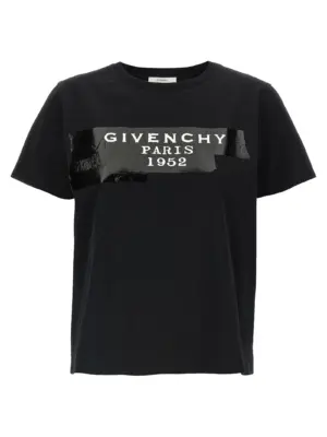 'GIVENCHY Tape' T-shirt GIVENCHY Black