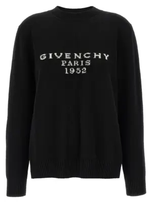 'GIVENCHY Paris 1952' sweater GIVENCHY Black