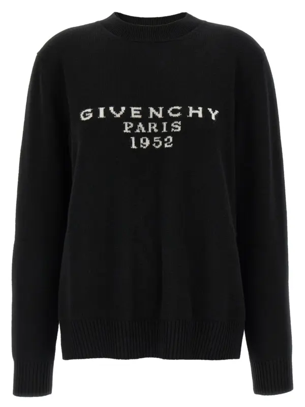 'GIVENCHY Paris 1952' sweater GIVENCHY Black