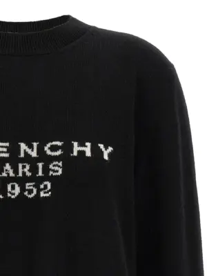 'GIVENCHY Paris 1952' sweater Woman GIVENCHY Black