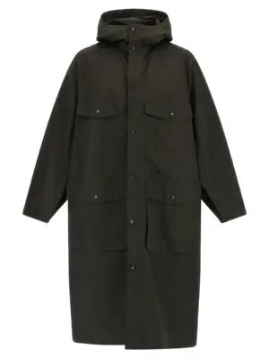 'Utility Raincoat' trench coat LEMAIRE Brown