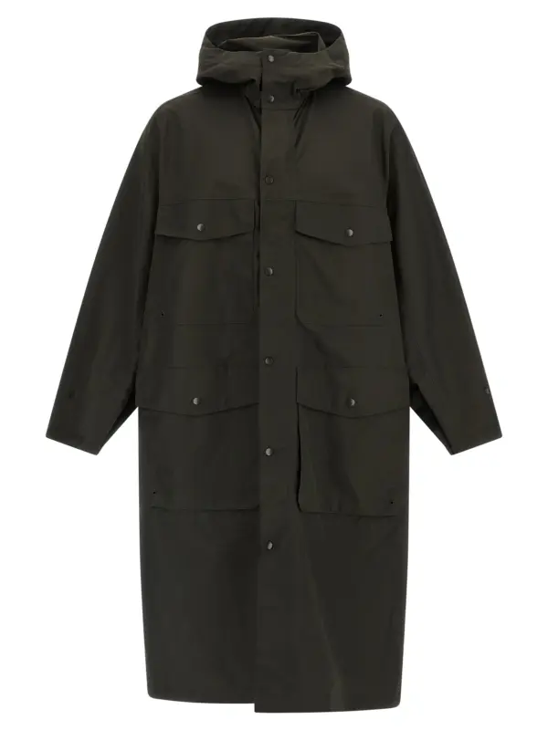 'Utility Raincoat' trench coat LEMAIRE Brown